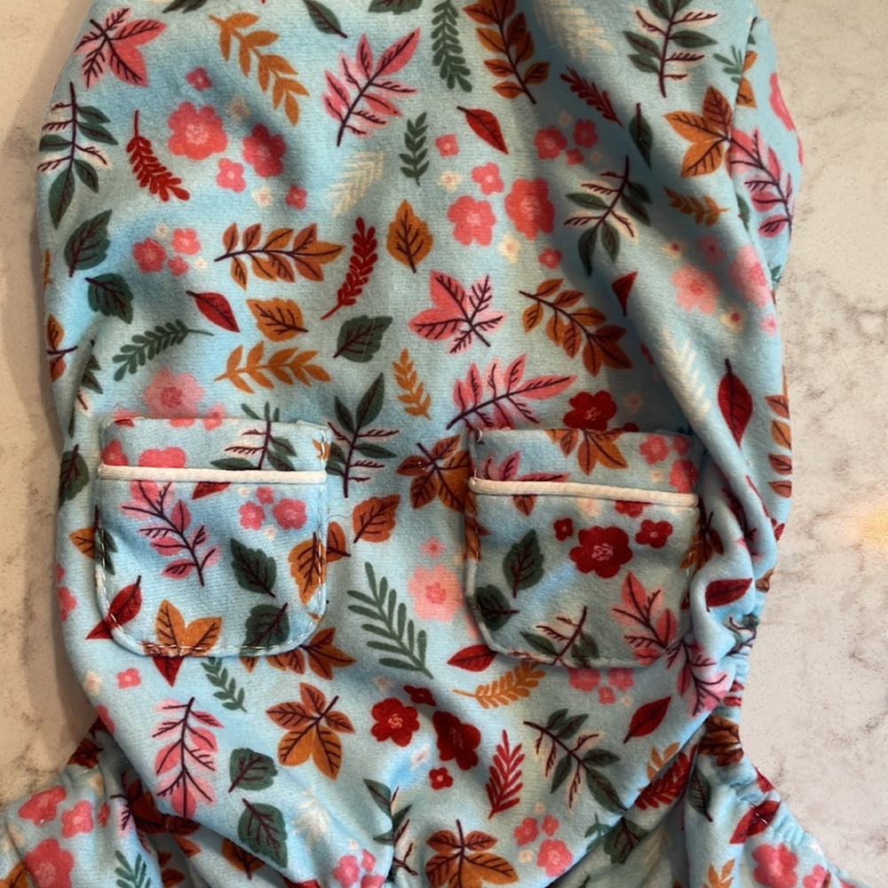 Fall Print Dog Pajamas - Picture 4 of 8